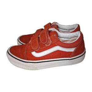 Toddler Old Skool V Shoe Size 1 Red Sneaker